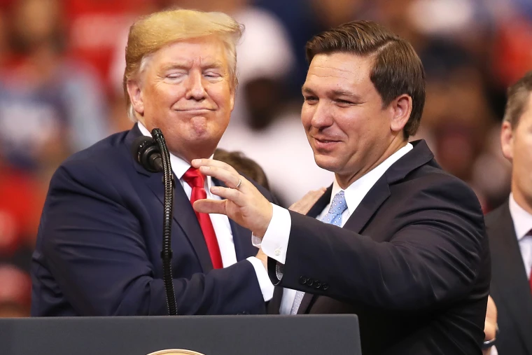 Trump DeSantis