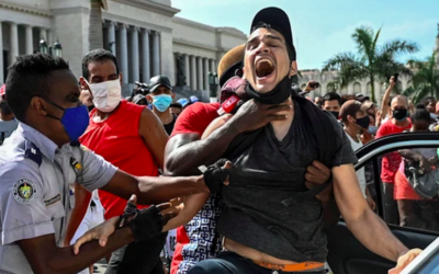 Cuban Americans Support Cuban Protestors by Yelling at Each Other